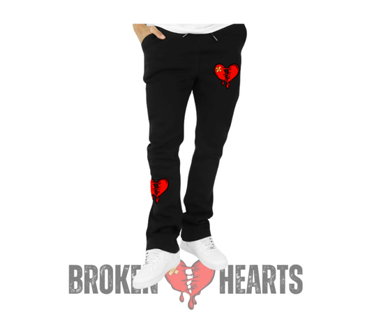 Broken Hearts Flare Pants