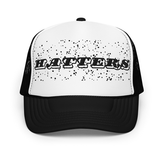 Hatters Hat black and white